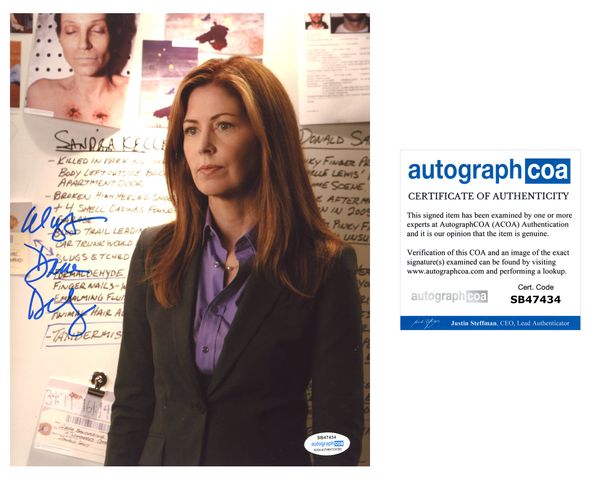 Dana Delany Body of Proof Signed Autograph 8x10 Photo ACOA