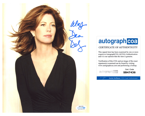 Dana Delany Body of Proof Signed Autograph 8x10 Photo ACOA