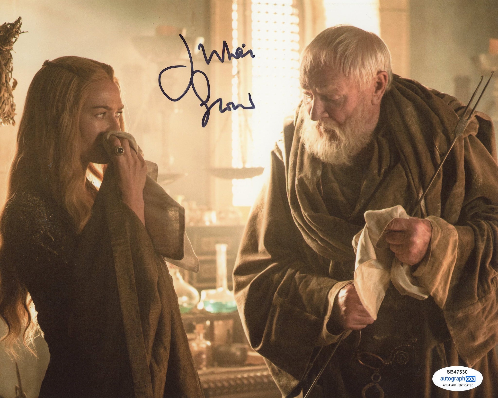 Julian Glover Game of Thrones Signed Autograph 8x10 Photo ACOA