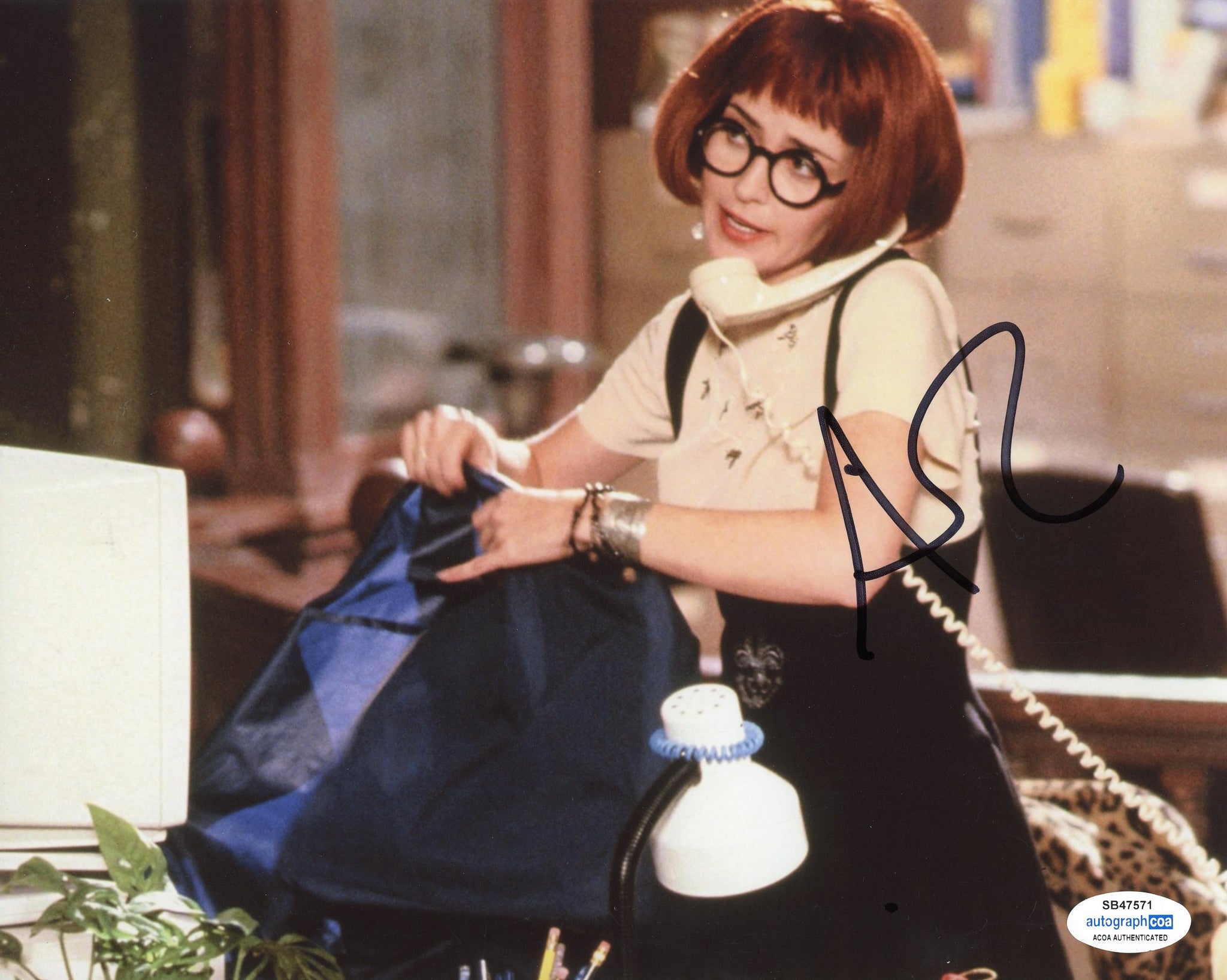 Annie Potts Ghostbusters Signed Autograph 8x10 Photo ACOA