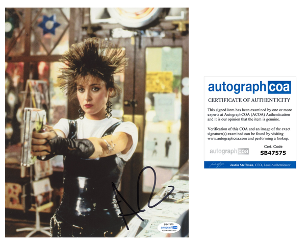 Annie Potts Pretty in Pink Signed Autograph 8x10 Photo ACOA