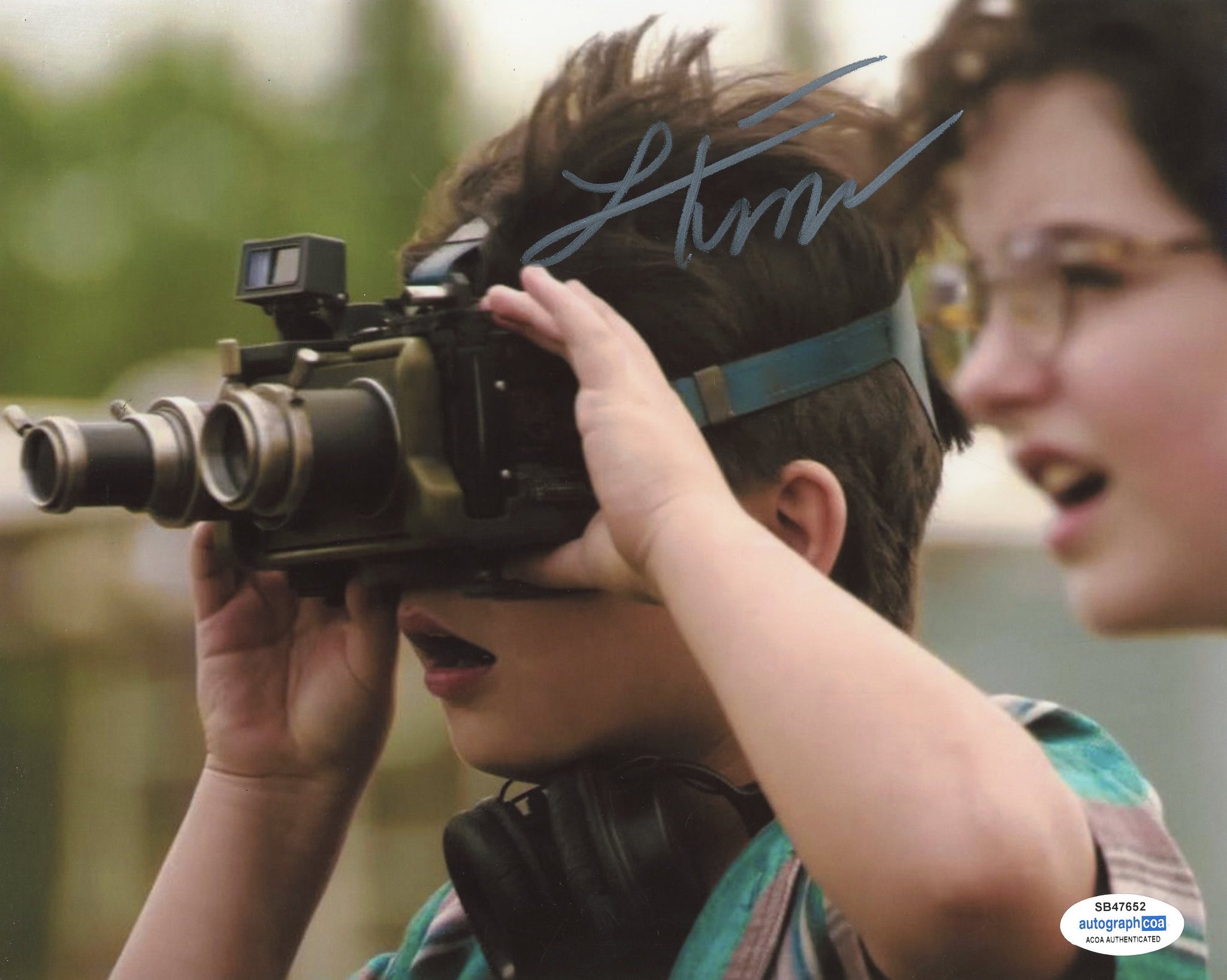 Logan Kim Ghostbusters Signed Autograph 8x10 Photo ACOA