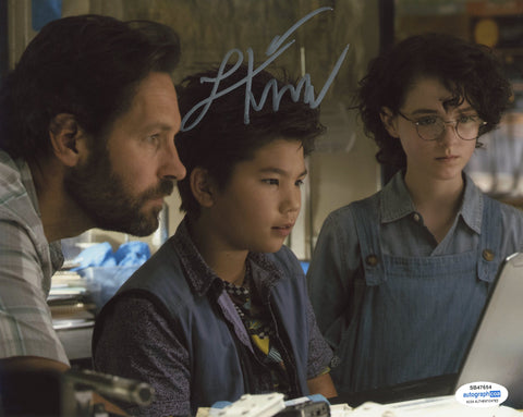 Logan Kim Ghostbusters Signed Autograph 8x10 Photo ACOA