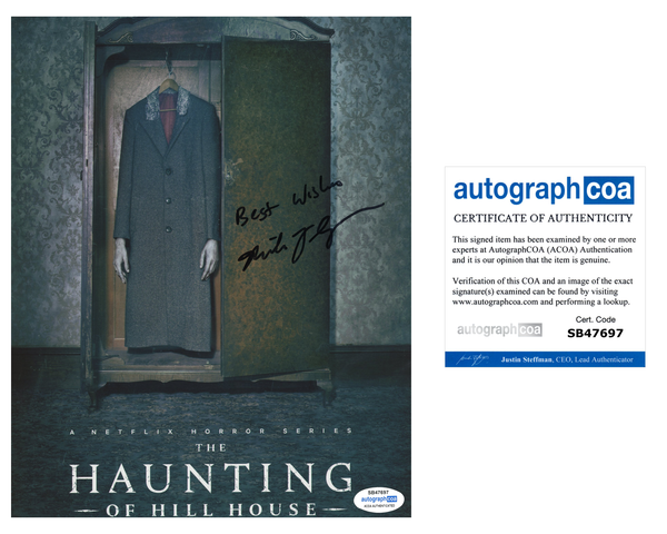 Mike Flanagan Haunting Hill House Signed Autograph 8x10 Photo ACOA