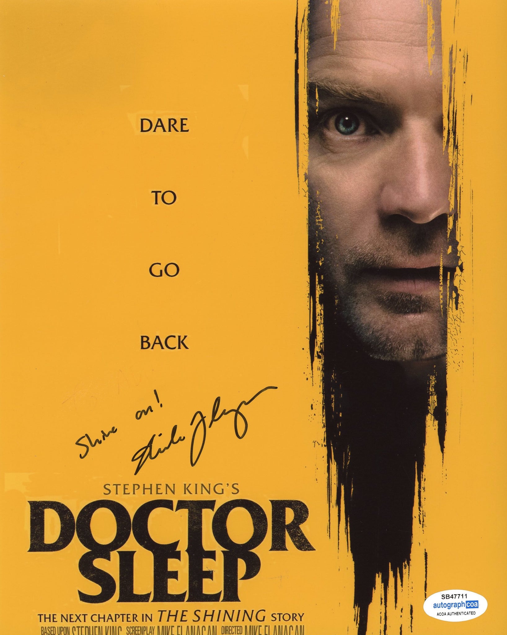 Mike Flanagan Doctor Sleep Signed Autograph 8x10 Photo ACOA