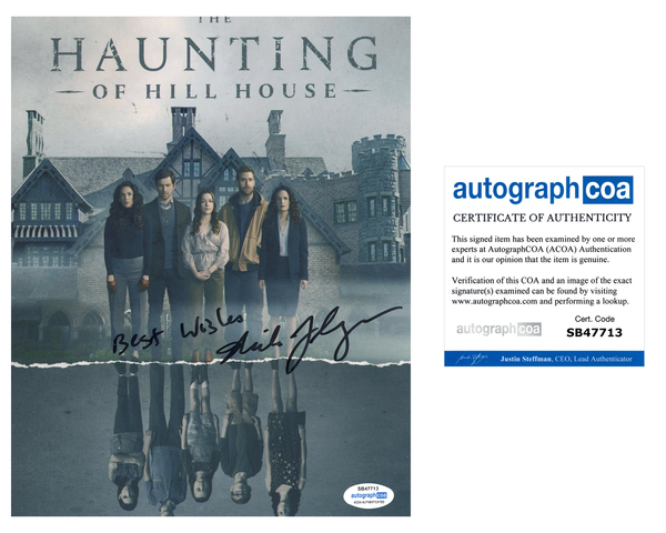 Mike Flanagan Haunting Hill House Signed Autograph 8x10 Photo ACOA