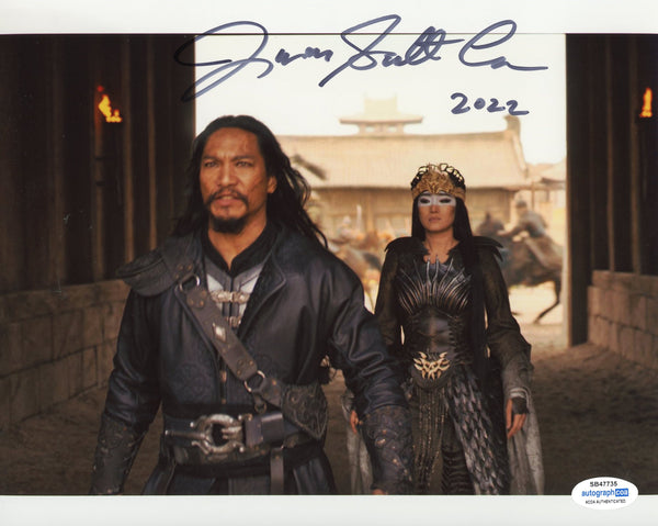 Jason Scott Lee Mulan Signed Autograph 8x10 Photo ACOA