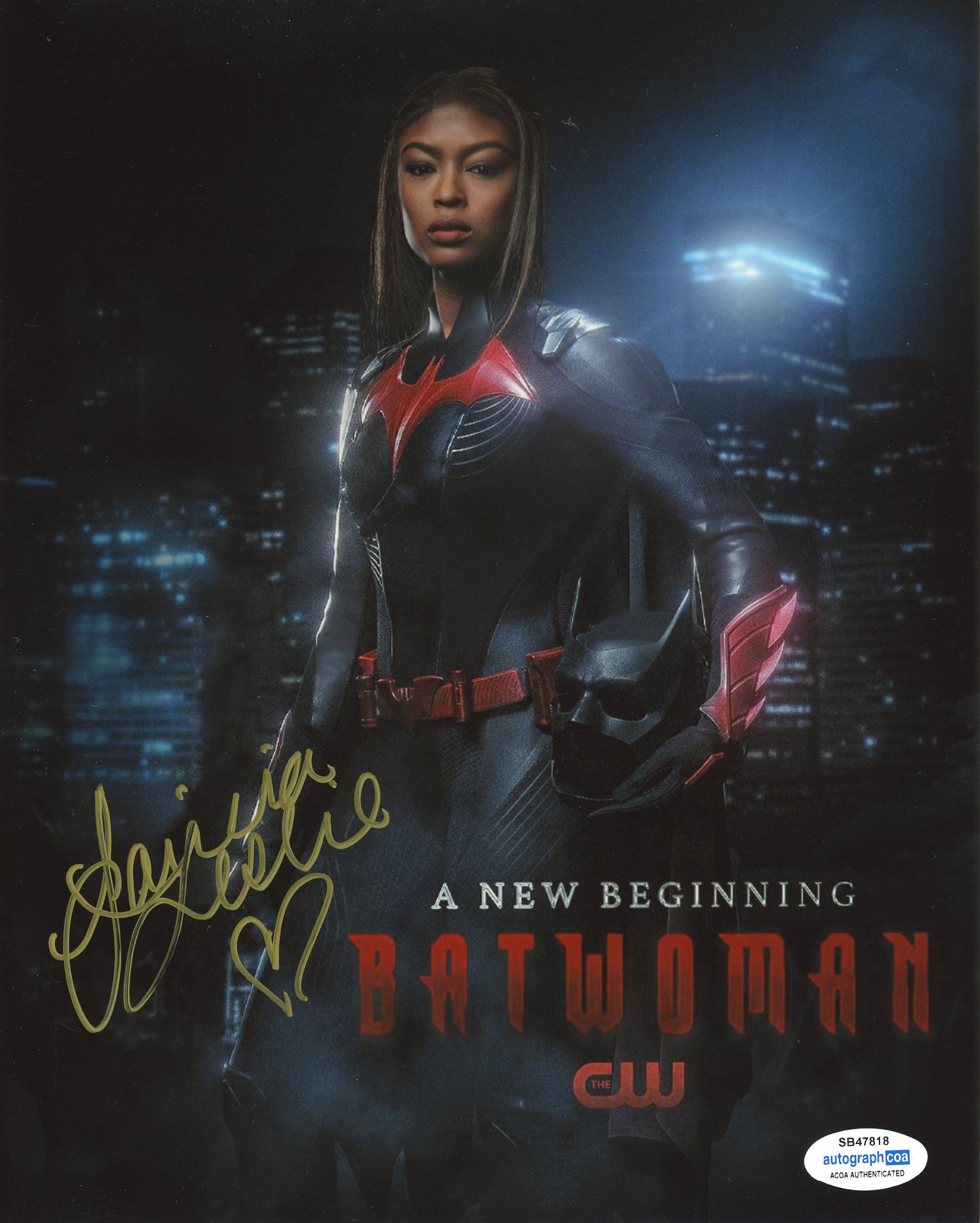 Javicia Leslie Batwoman Signed Autograph 8x10 Photo ACOA