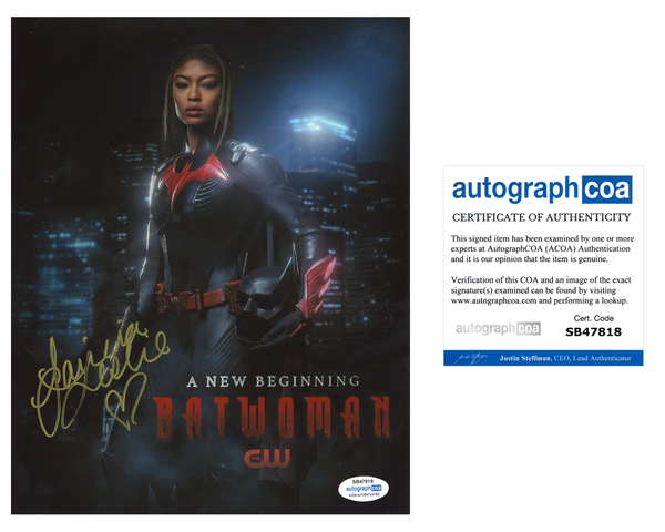 Javicia Leslie Batwoman Signed Autograph 8x10 Photo ACOA