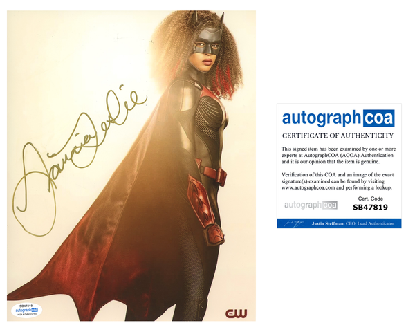 Javicia Leslie Batwoman Signed Autograph 8x10 Photo ACOA