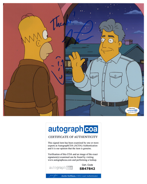 Jay Leno Tonight Show Signed Autograph 8x10 Photo ACOA