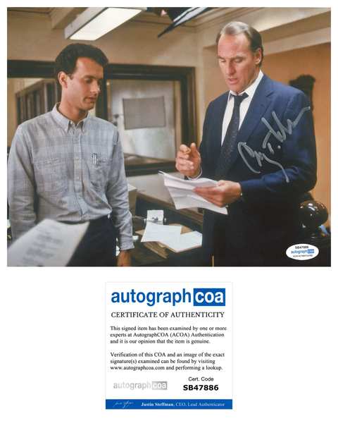 Craig T Nelson Turner and Hooch Signed Autograph 8x10 Photo ACOA