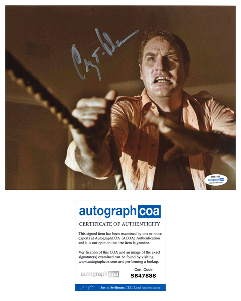 Craig T Nelson Poltergeist Signed Autograph 8x10 Photo ACOA