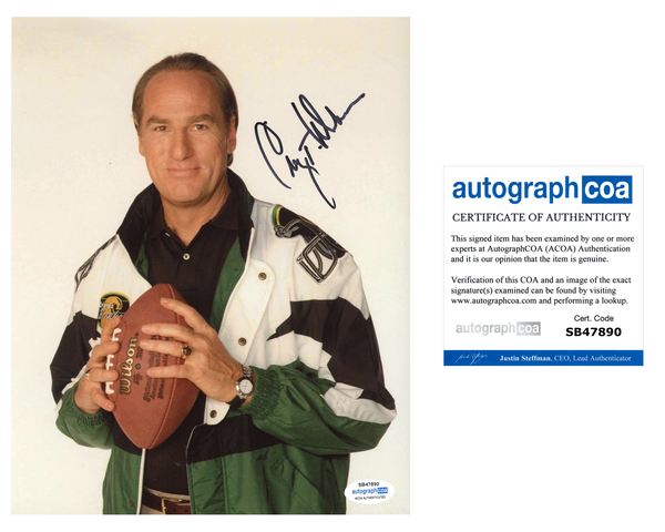 Craig T Nelson Coach Signed Autograph 8x10 Photo ACOA