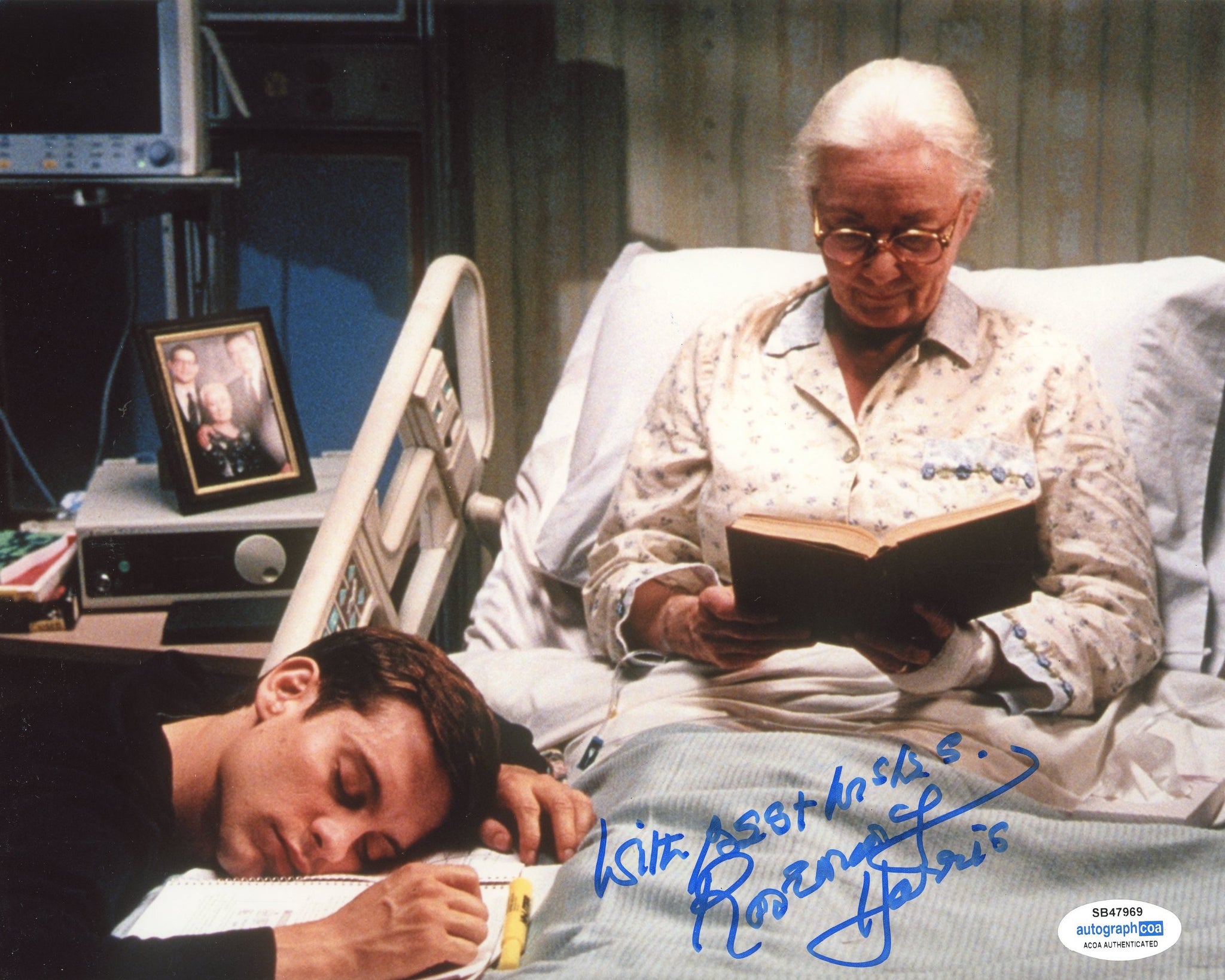 Rosemary Harris Spiderman Signed Autograph 8x10 Photo ACOA