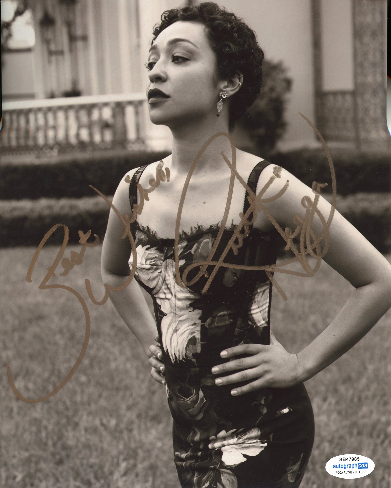 Ruth Negga Sexy Signed Autograph 8x10 Photo ACOA