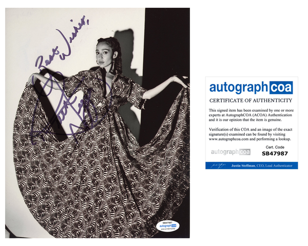 Ruth Negga Sexy Signed Autograph 8x10 Photo ACOA