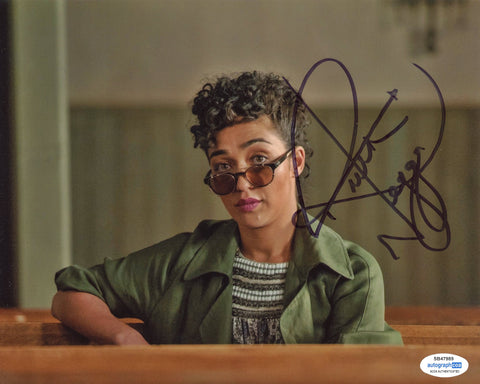 Ruth Negga Preacher Signed Autograph 8x10 Photo ACOA