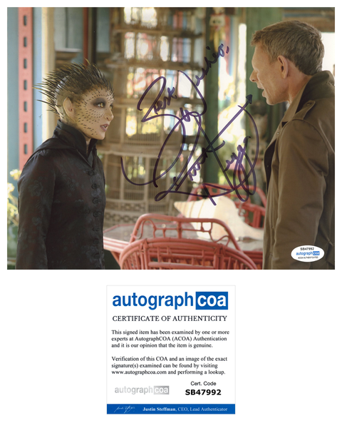 Ruth Negga Shield Signed Autograph 8x10 Photo ACOA