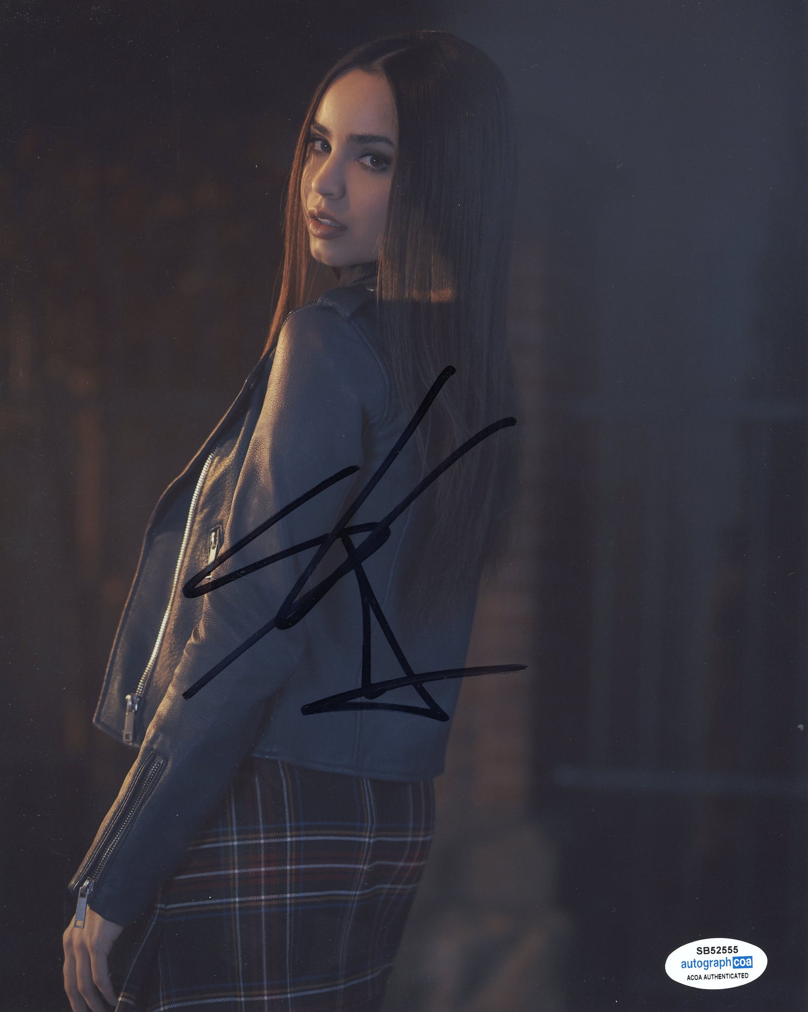 Sofia Carson Sexy Signed Autograph 8x10 Photo ACOA