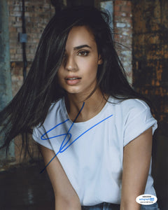 Sofia Carson Sexy Signed Autograph 8x10 Photo ACOA