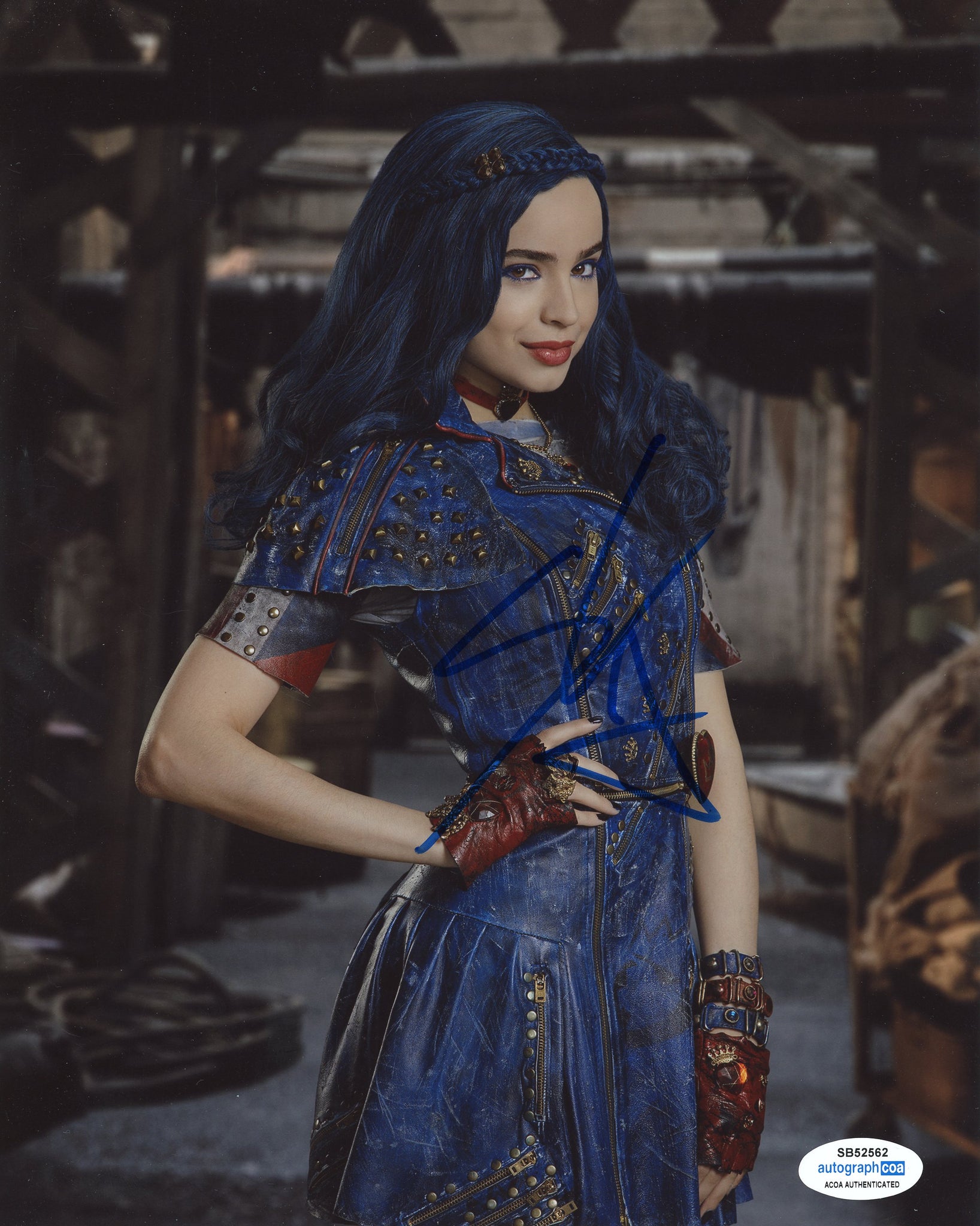 Sofia Carson Descendants Signed Autograph 8x10 Photo ACOA