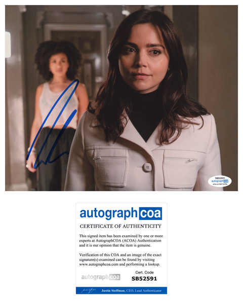 Jenna Louise Coleman Sandman Signed Autograph 8x10 Photo ACOA