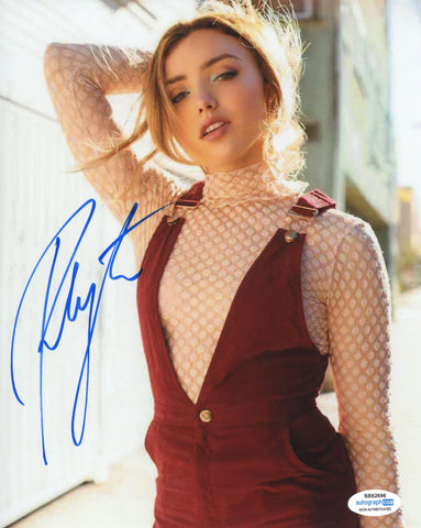 Peyton List Sexy Signed Autograph 8x10 Photo ACOA