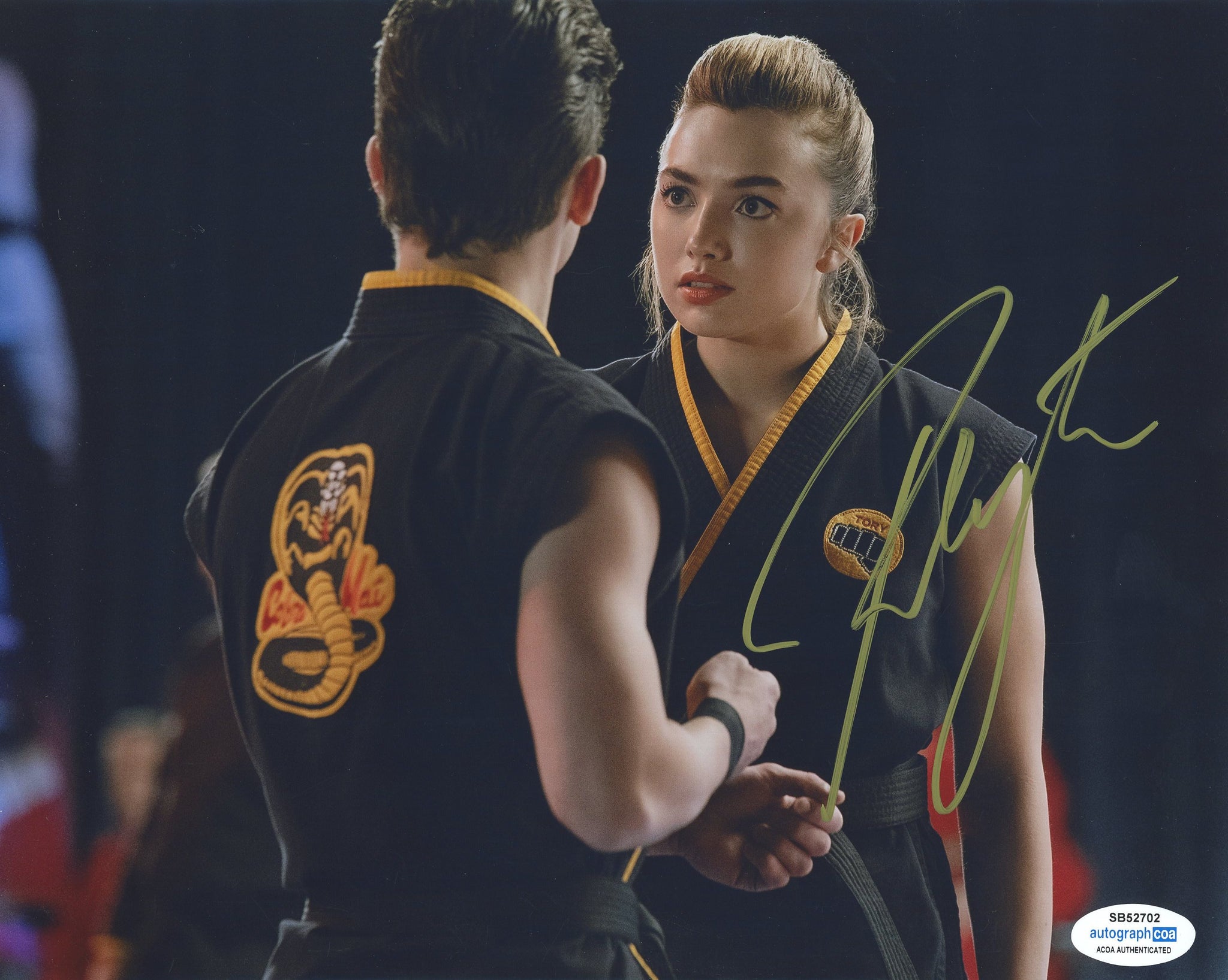 Peyton List Sexy Signed Autograph 8x10 Photo ACOA