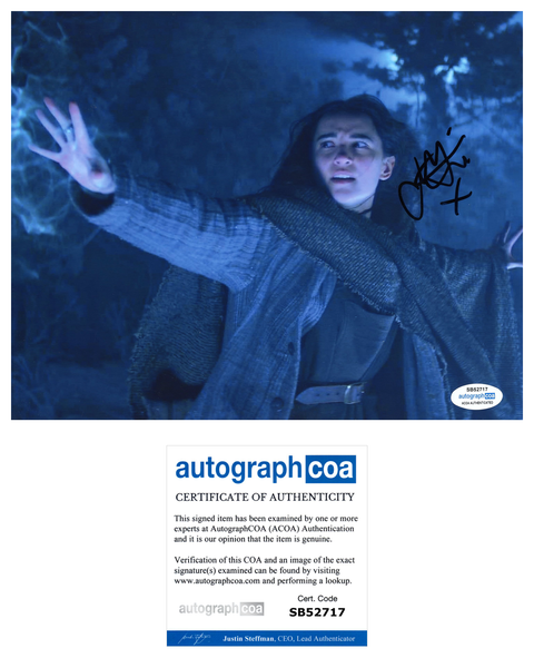 Jessie Mei Li Shadow and Bone Signed Autograph 8x10 Photo ACOA