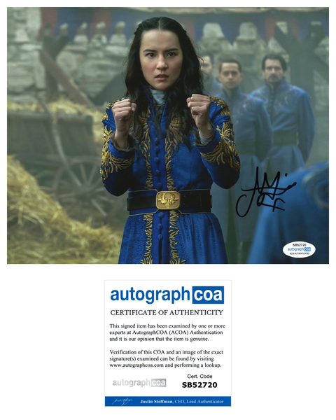 Jessie Mei Li Shadow and Bone Signed Autograph 8x10 Photo ACOA