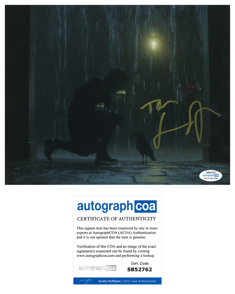 Tom Sturridge Sandman Signed Autograph 8x10 Photo ACOA