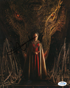 Milly Alcock House of the Dragon Game of Thrones Signed Autograph 8x10 Photo ACOA