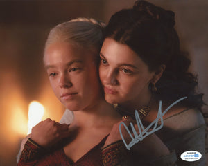 Milly Alcock House of the Dragon Game of Thrones Signed Autograph 8x10 Photo ACOA