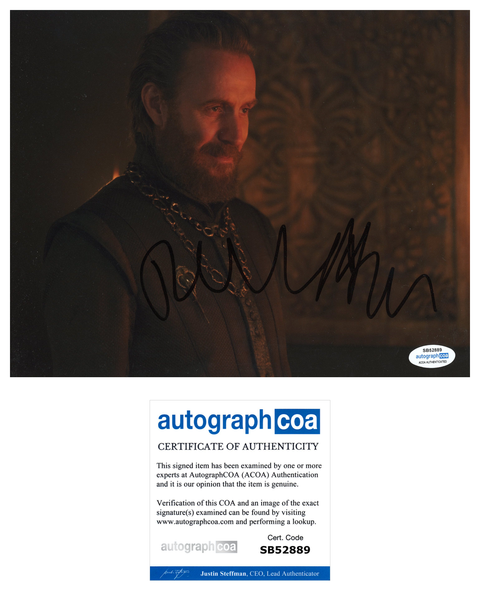 Rhys Ifans House of the Dragon Signed Autograph 8x10 Photo ACOA