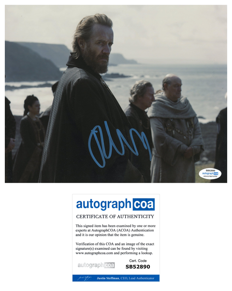 Rhys Ifans House of the Dragon Signed Autograph 8x10 Photo ACOA