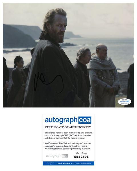 Rhys Ifans House of the Dragon Signed Autograph 8x10 Photo ACOA