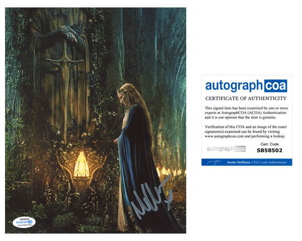 Morfydd Clark Lord of the Rings: Rings of Power Signed Autograph 8x10 Photo ACOA