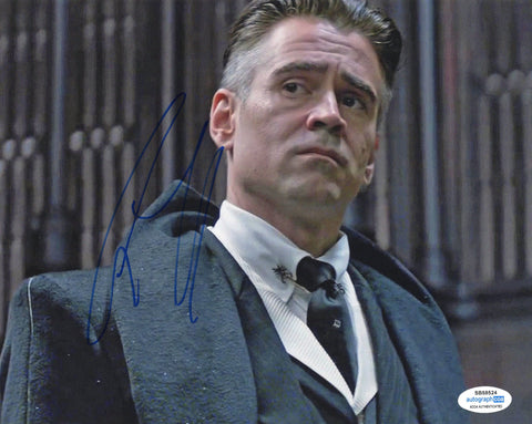 Colin Farrell Fantastic Beasts Signed Autograph 8x10 Photo ACOA