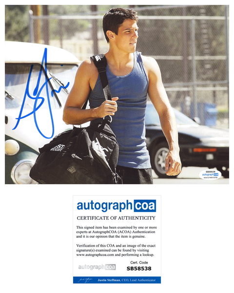 Sean Faris Never Back Down Signed Autograph 8x10 Photo ACOA