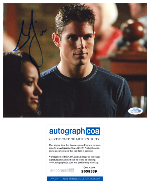 Sean Faris Vampire Diaries Signed Autograph 8x10 Photo ACOA
