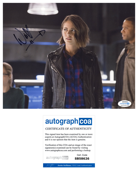 Willa Holland Arrow Signed Autograph 8x10 Photo ACOA