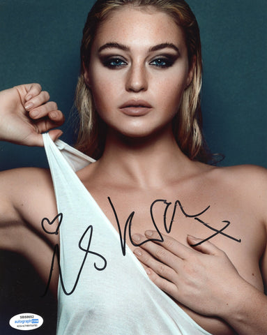 Iskra Lawrence Sexy Signed Autograph 8x10 Photo ACOA