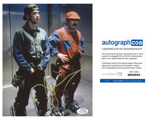 John Leguizamo Super Mario Bros Signed Autograph 8x10 Photo ACOA