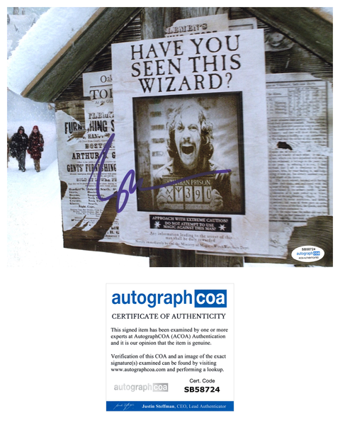 Gary Oldman Harry Potter Signed Autograph 8x10 Photo ACOA