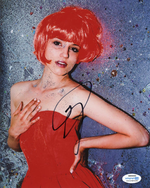 Dianna Agron Sexy Signed Autograph 8x10 photo ACOA