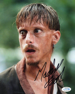 Mackenzie Crook Pirates of the Caribbean Signed Autograph 8x10 Photo ACOA