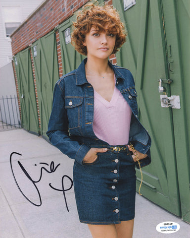 Olivia Cooke Sexy Signed Autograph 8x10 Photo ACOA