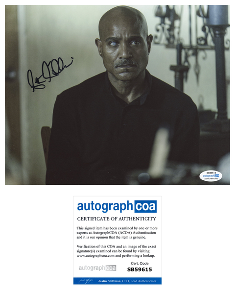 Seth Gilliam Walking Dead Signed Autograph 8x10 Photo ACOA