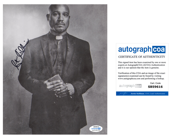 Seth Gilliam Walking Dead Signed Autograph 8x10 Photo ACOA